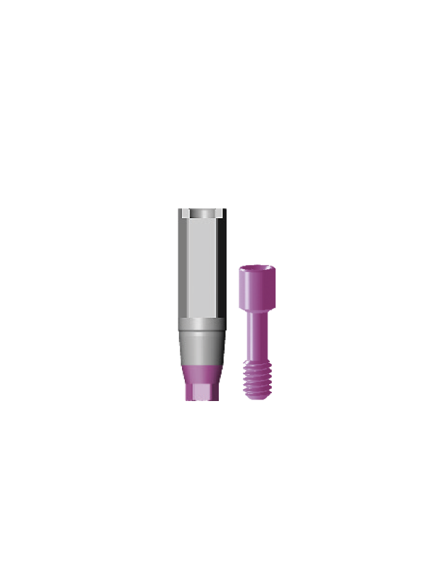 STPS-Ti scan abutment for CAD/CAM standard platform