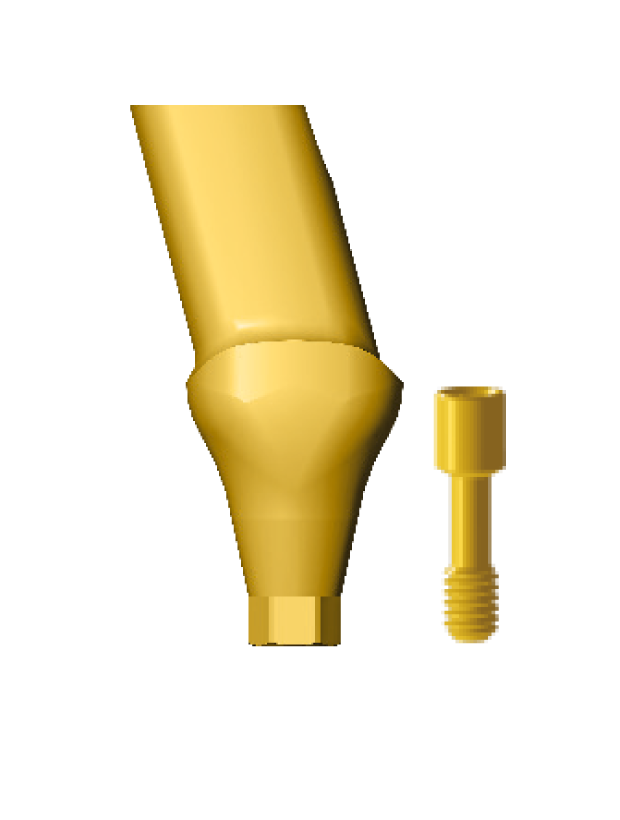 EAPS25/10.0 Angled abutment for molars 25°, standard platform